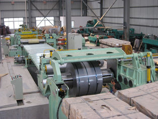 Galvanized Steel Strips Metal Slitting Machine For Coil Cutting