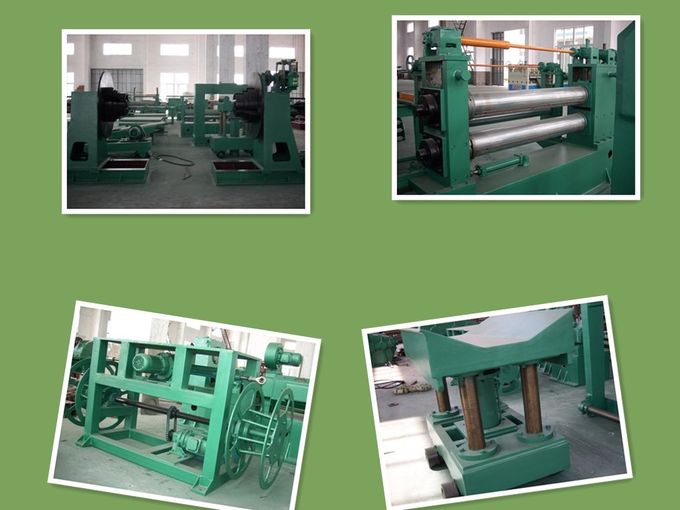 Hot Rolled Steel Coil Metal Slitting Machine Color Strips Slitting