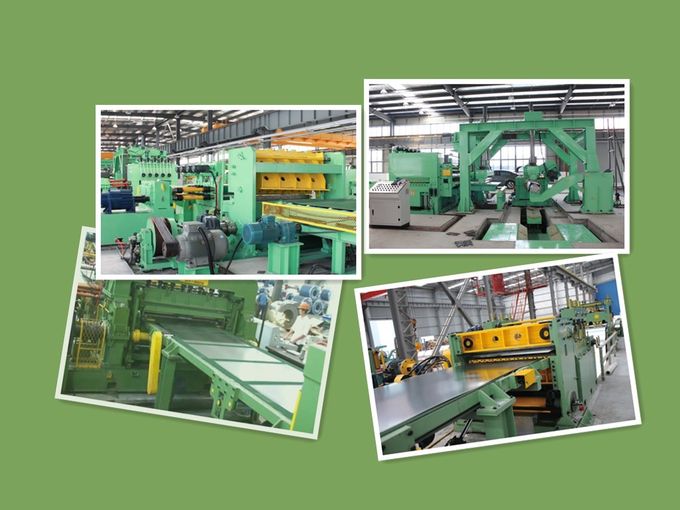 Hot Rolled Steel Coil Metal Slitting Machine Color Strips Slitting