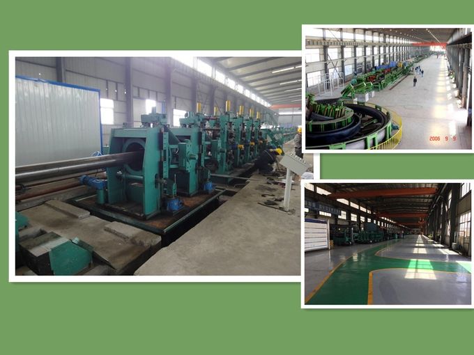 Customized Steel Pipe Production Line A53 Standard With Forming Machine