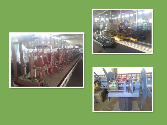 High Frequency Welded Steel Pipe Machine With Straightened Run Out Table